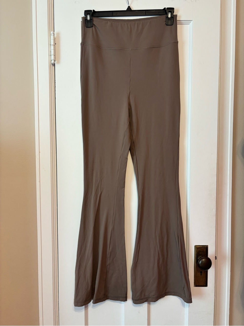 Primark Taupe Flared High-Waist Pants